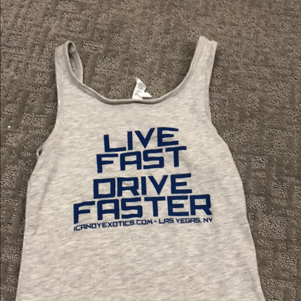 Grey tank top I candy 🍭